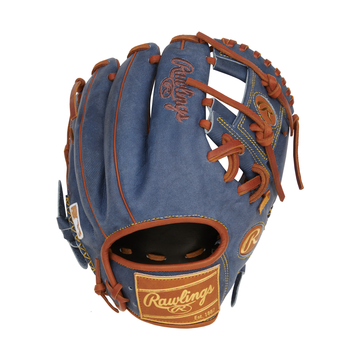 Rawlings Heart of the Hide Pro Label Denim PRO204-2D 11.50