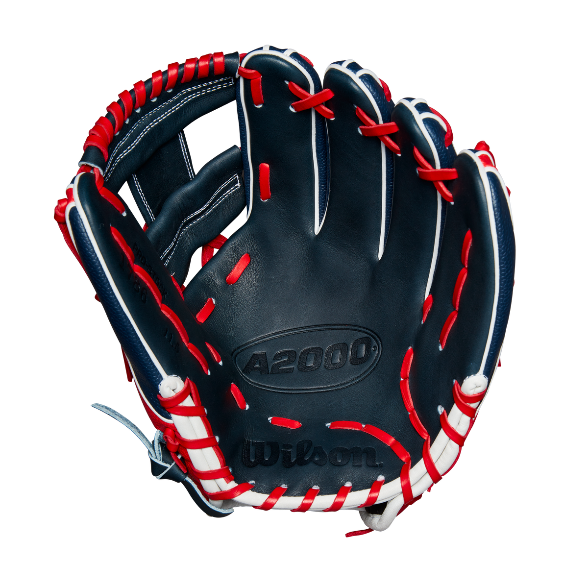 Infield Glove Red And Blue Baseball Glove A2000 Softball Glove Red