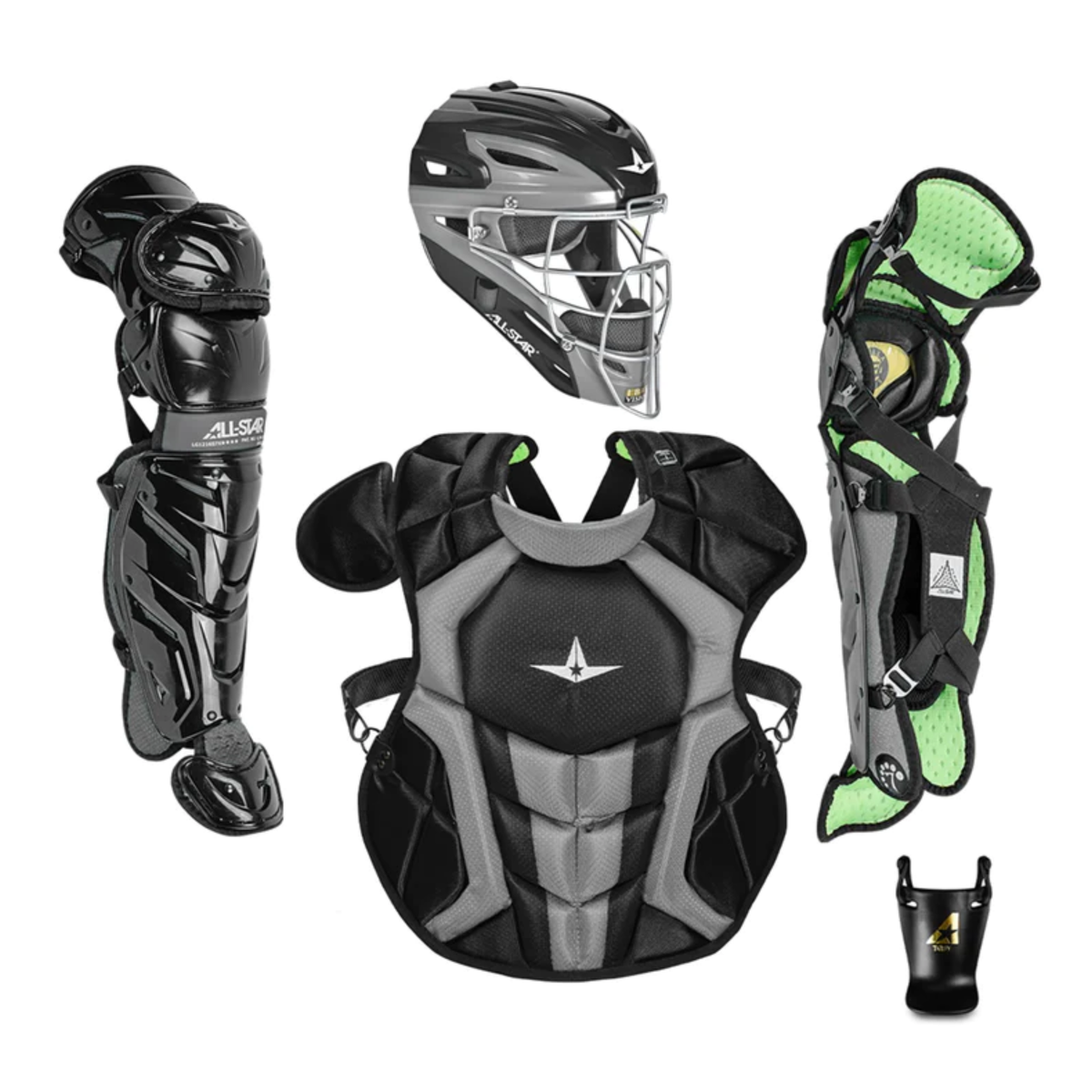 All-Star S7 AXIS Pro Catcher's Complete Set - NOCSAE Certified