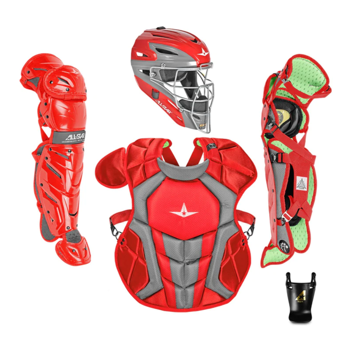 応援グッズ ANGELS ALL-STAR GAME Ssize MATSUI 55 All-Star S7 AXIS Pro Catcher's Complete Set - NOCSAE Certified