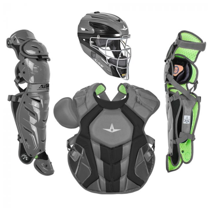 All-Star S7 AXIS Pro Catcher's Complete Set - NOCSAE Certified