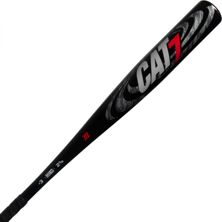 Marucci Cat7 Black Bbcor (-3) Mcbc7cb Adult Baseball Bat, Men's, Size: 33/30