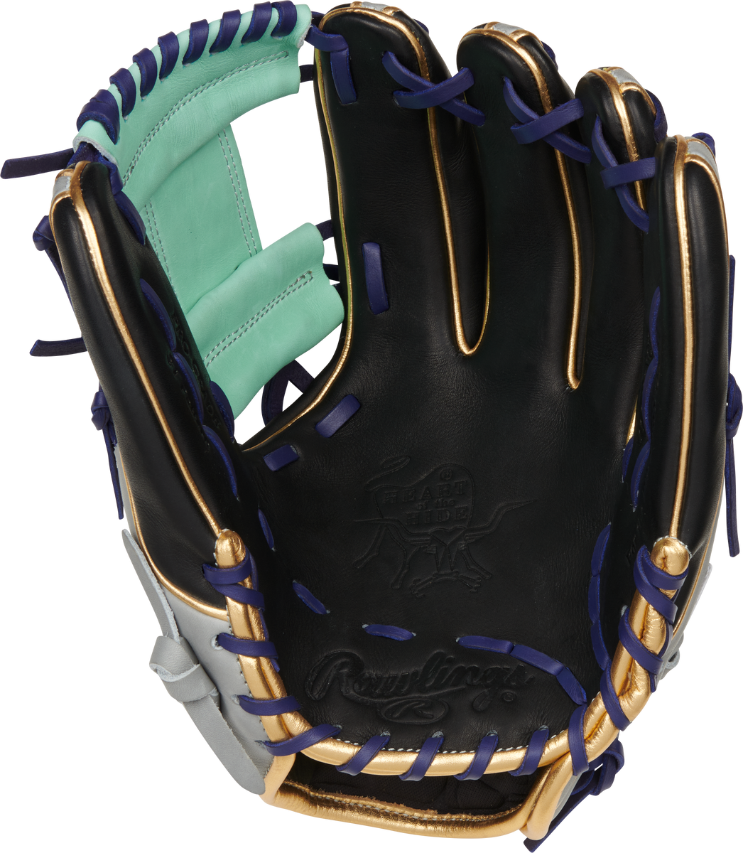 Rawlings, Toronto Blue Jays Heart of The Hide Glove, 11.5-Inch, Standard, Pro I-Web, Conventional Back, Adult, Right Handed