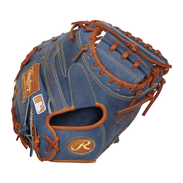 Rawlings Heart of the Hide Pro Label Denim PROCM43D 34.00" - Catcher's Mitt (Limited Edition)