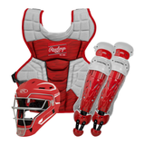 Rawlings Velo 2.0 Catcher's Complete Set - NOCSAE Certified - Youth (Ages 9-12)