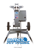 Pro Blast Attack Baseball Pitching Machine