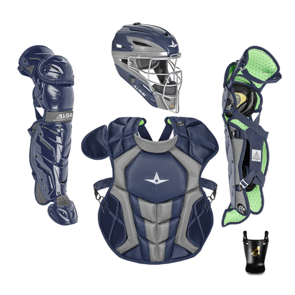 All-Star S7 AXIS Pro Catcher's Complete Set - NOCSAE Certified - Intermediate (Ages 12-16)