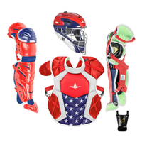 All-Star S7 AXIS Pro Catcher's Complete Set (USA) - NOCSAE Certified - Youth (Ages 9-12)