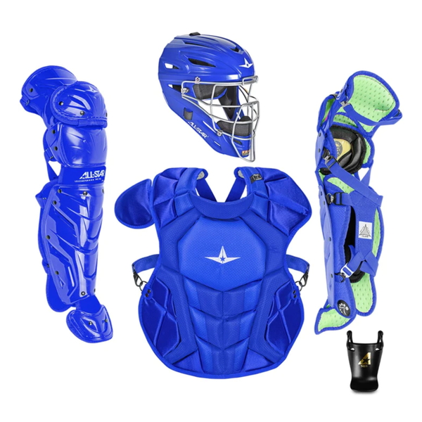 All Star Adult Classic Pro Catcher's Set Royal