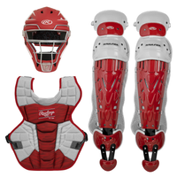Rawlings Velo 2.0 Catcher's Complete Set - NOCSAE Certified - Intermediate (Ages 12-15)