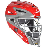 All-Star MVP2510 Graphite Two-Tone Catcher's Helmet - Youth