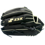 SSK Black Line 12.75" Double H Outfield Glove