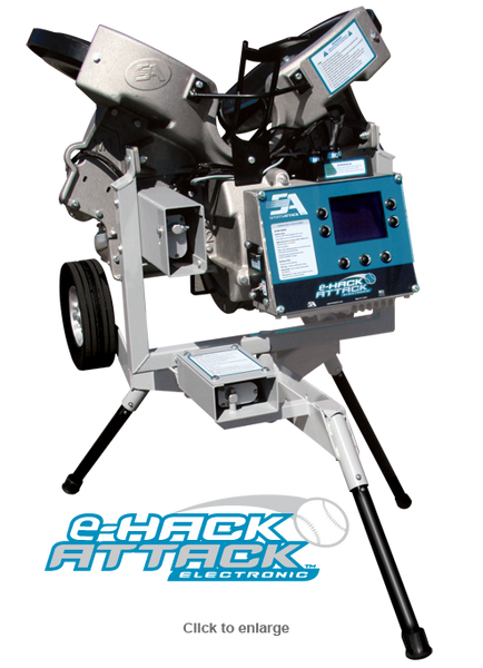 eHack Attack Electronic Softball Pitching Machine