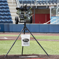 ATEC M3X Baseball Pitching Machine - On Tripod