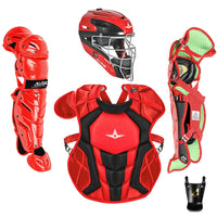 All-Star S7 AXIS Pro Catcher's Complete Set - Two-Tone - NOCSAE Certified - Youth (Ages 9-12)