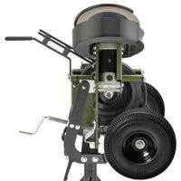 ATEC M3X Baseball Pitching Machine - On Caddypod