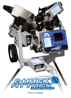 eHack Attack Electronic Baseball Pitching Machine